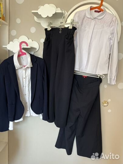 Школьная форма для девочки 146 152 синяя