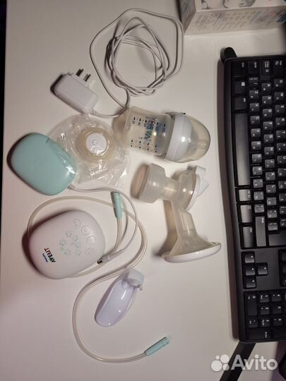 Молокоотсос avent электрический