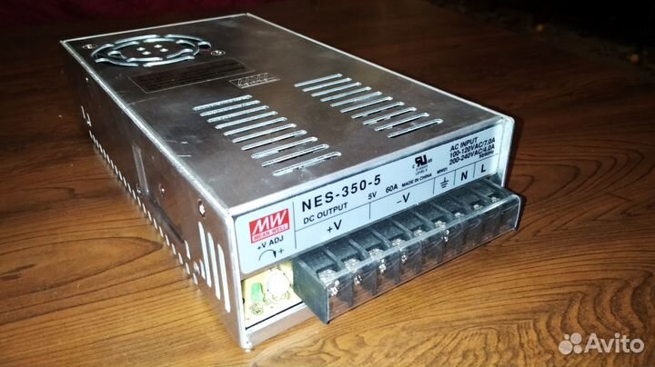 Блок питания MeanWell NES-350-5 5V-60A