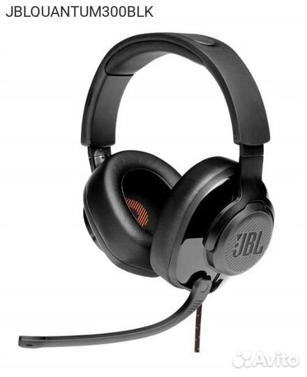 Jblquantum300BLK, Наушники с микрофоном JBL Quantu