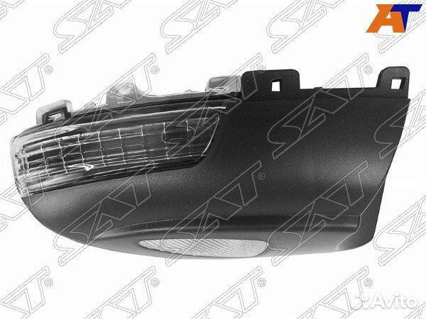 Поворот в зеркало VW tiguan 07-16