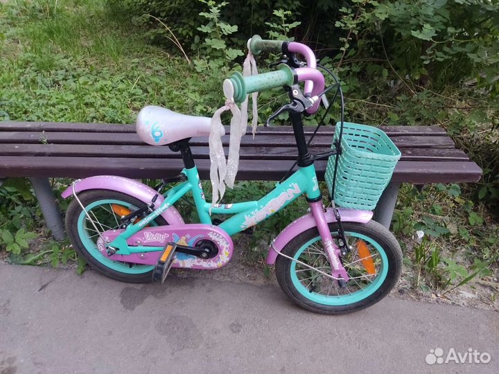 Велосипед для девочки от 3 лет shtern