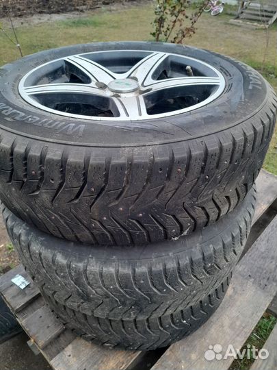 Литье диски r15 4x100 с резиной