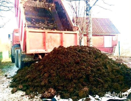 Чернозем, навоз с доставкой. Камаз 15 тонн