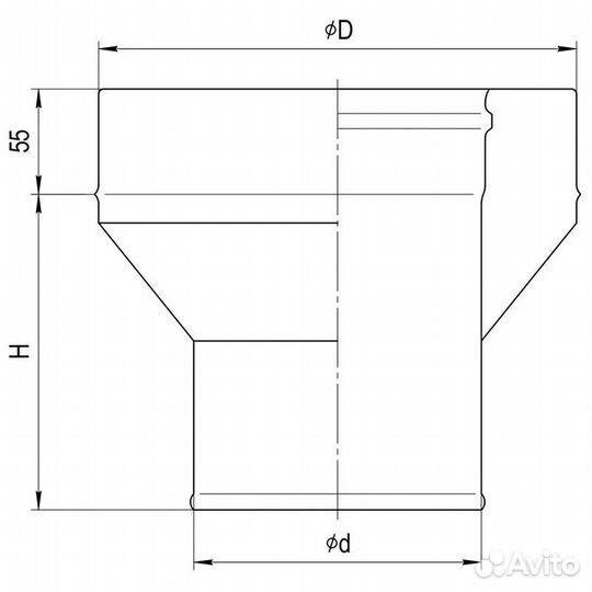 Адаптер стартовый 300*400 Феррум
