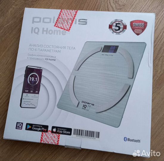 Весы напольные Polaris PWS 1886 IQ Home