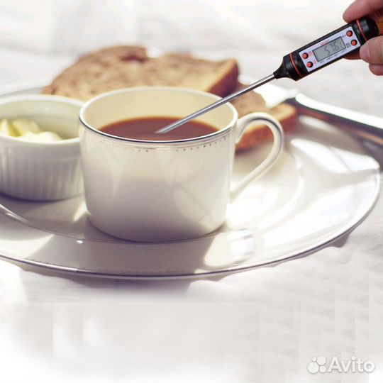 Цифровой термометр для барбекю и другой пищи новый