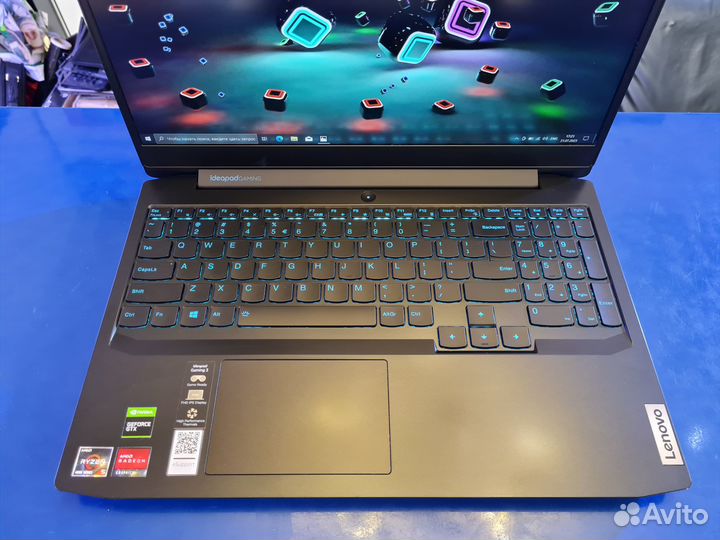 Игровой ноутбук Lenovo Gaming 3 Ryzen 5 GTX1650