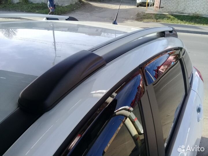 Рейлинги на крышу Лада Х Рей, Серебристые