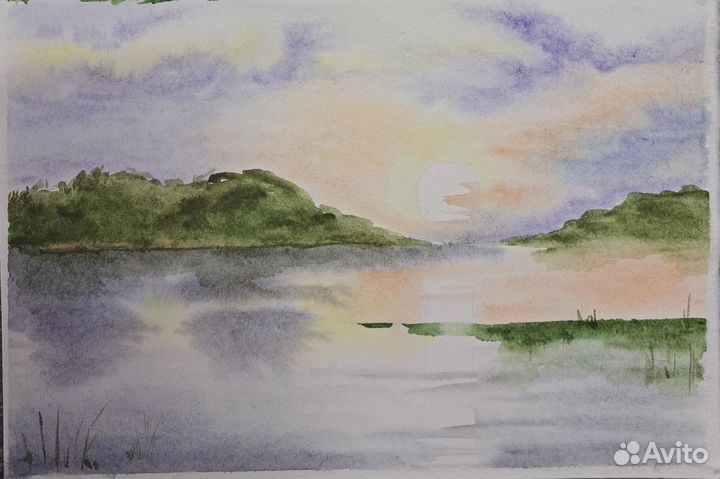 Акварельные рисунки