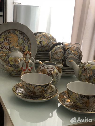 Фарфоровый чайный сервиз лфз
