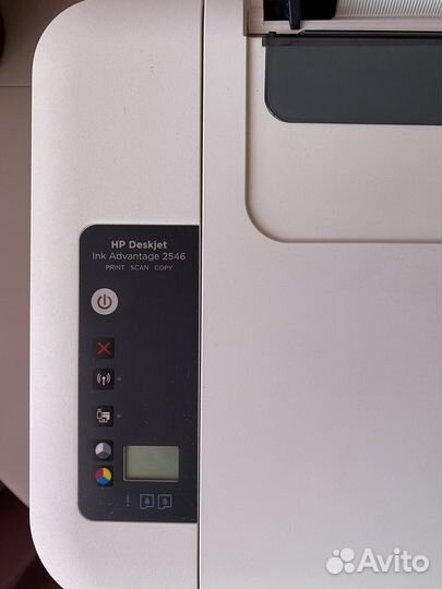 Принтер hp deskjet 2546 цветной струйный