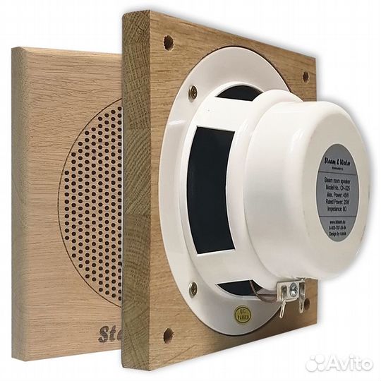 Влагостойкий динамик для бани сауны SW 525 Wood