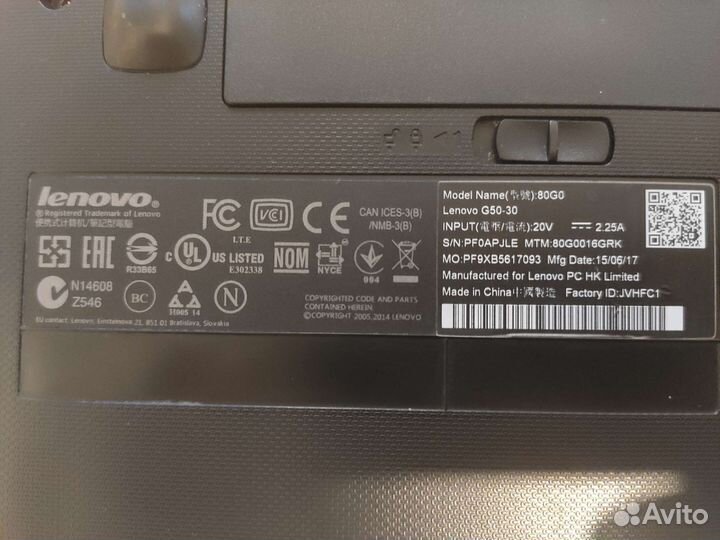 Ноутбук Lenovo G5030 15.6