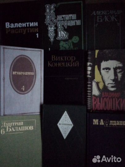 Редкие собрания сочинений и книги из Дзержинска