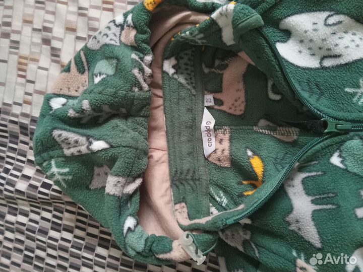 Флисовый комбинезон crockid