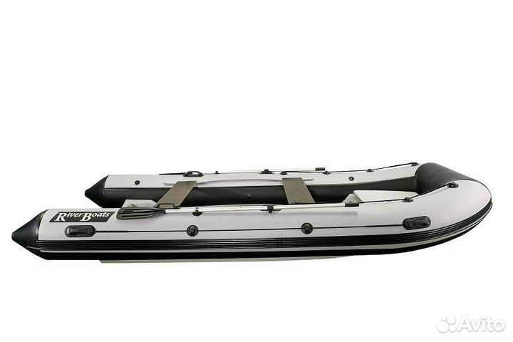 Лодка риб riverboats RB 380 (встроенный рундук)