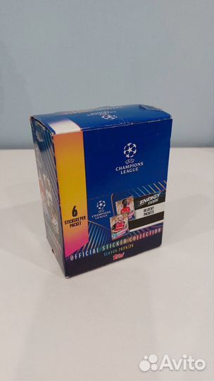 Наклейки Topps Лига Чемпионов уефа 2024-2025
