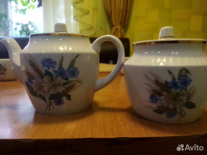 Чайный сервиз вербилки СССР