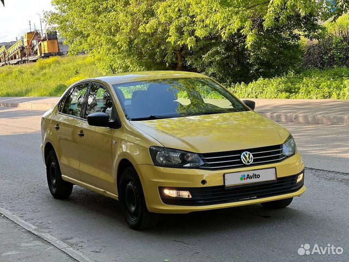 Volkswagen Polo 1.6 AT, 2018, 210 000 км