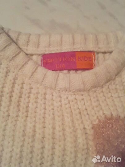 Свитер для девочки 134