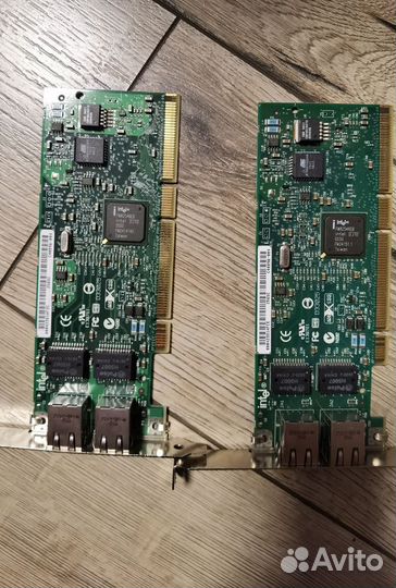 Сетевая карта J1679 Intel DP PCI-X 1Gb/s