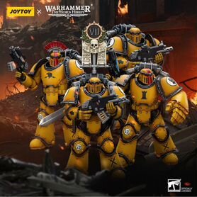 Фигурки Joytoy warhammer 40k Imperial fists squad