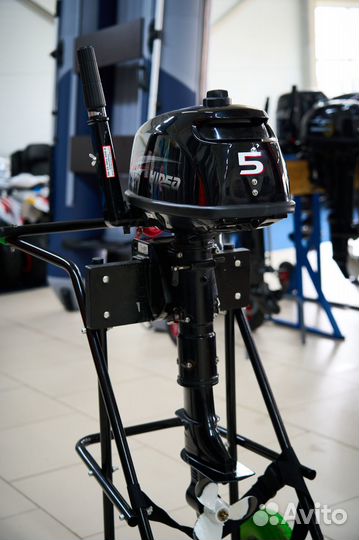 Лодочный мотор Hidea HD5FHS Б/У