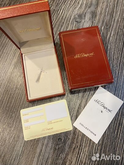 Коробка S.T. Dupont для хранения зажима галстука