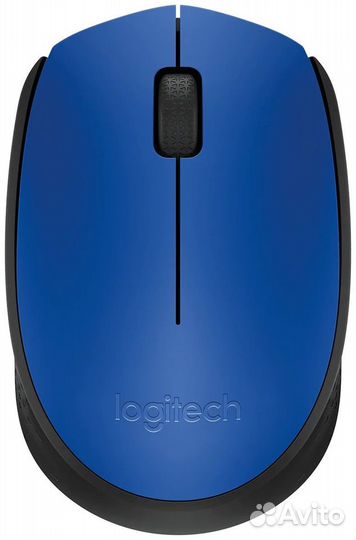 Беспроводная мышь Logitech m170 Blue