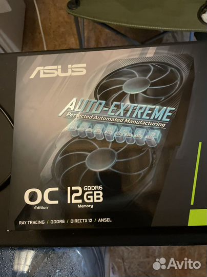 Видеокарта asus dual GeForce RTX 2060 12gb