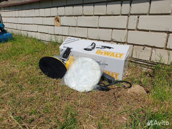 Полировальная машинка dewalt