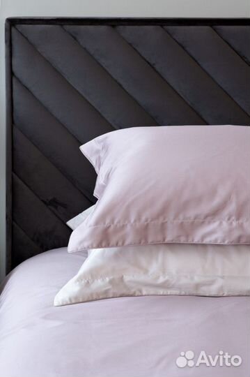 107TD-D25G2-NAV BEG Комплект наволочек сатин беж 7