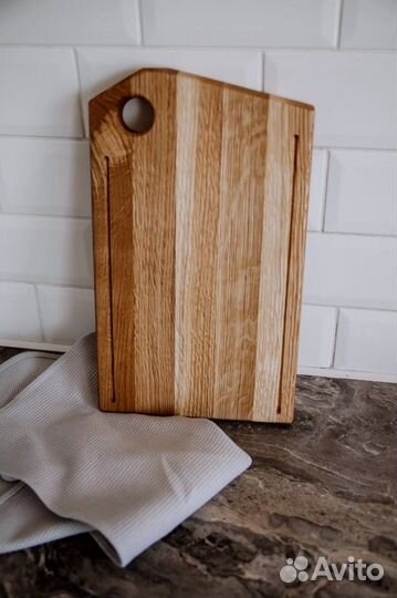 Доска кухонная разделочная из массива дуба