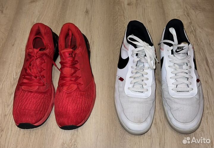 Кроссовки Nike,Under Armour,p.46(30,5-31см)