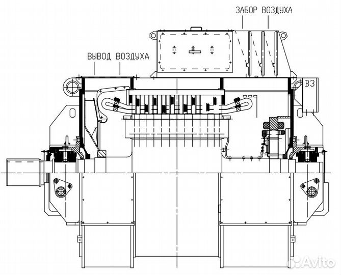 Генератор ABB AMG 1120MM08 DSE