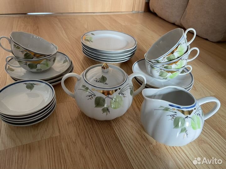 Чайный сервиз на 5 персон