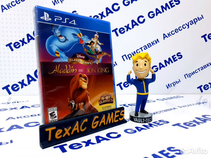 Disney Classic Games: Aladdin & The Lion King PS4