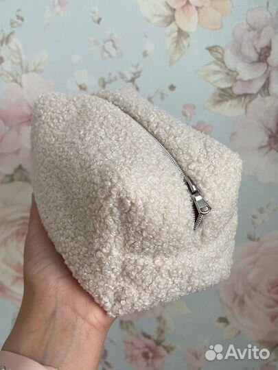 Косметичка плюшевая ручная работа