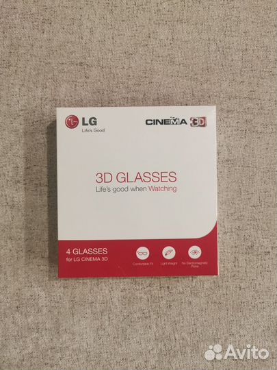 3D очки lg