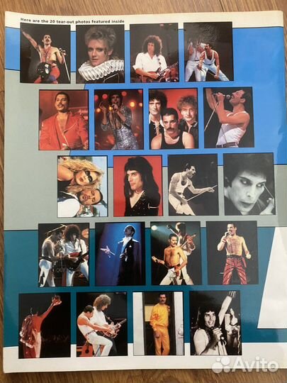 Queen tear out photo book