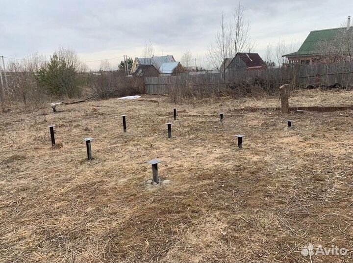 Свайно винтовой фундамент