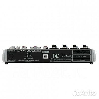 Микшерный пульт behringer xenyx Q1202usb