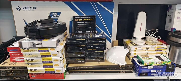 Приставка цифрового телевидения DVB-T2 новая
