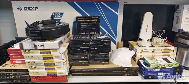 Приставка цифрового телевидения DVB-T2 новая