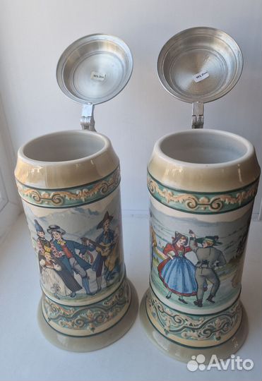 Кружки пивные керамические 