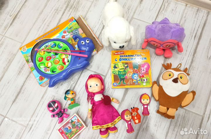 Игрушки пакетом