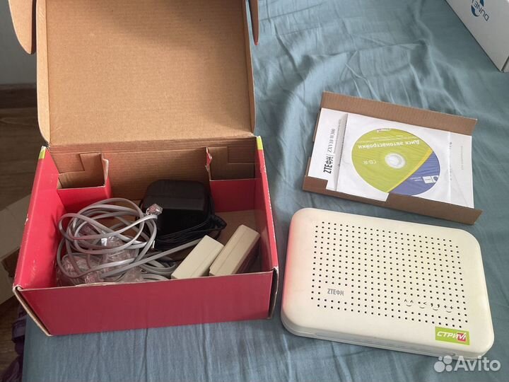 Модем zte zxv10 w300