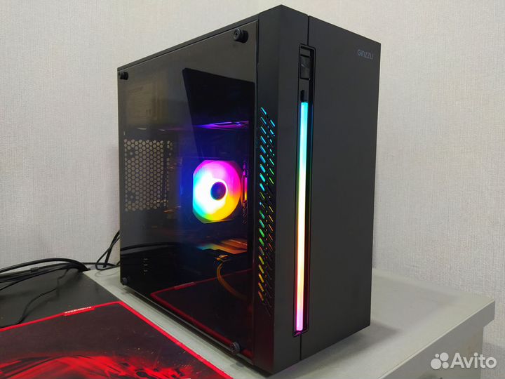 Игровой пк Intel Core i7, RX 580 8GB, 16GB, SSD