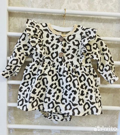 Боди платье на девочку